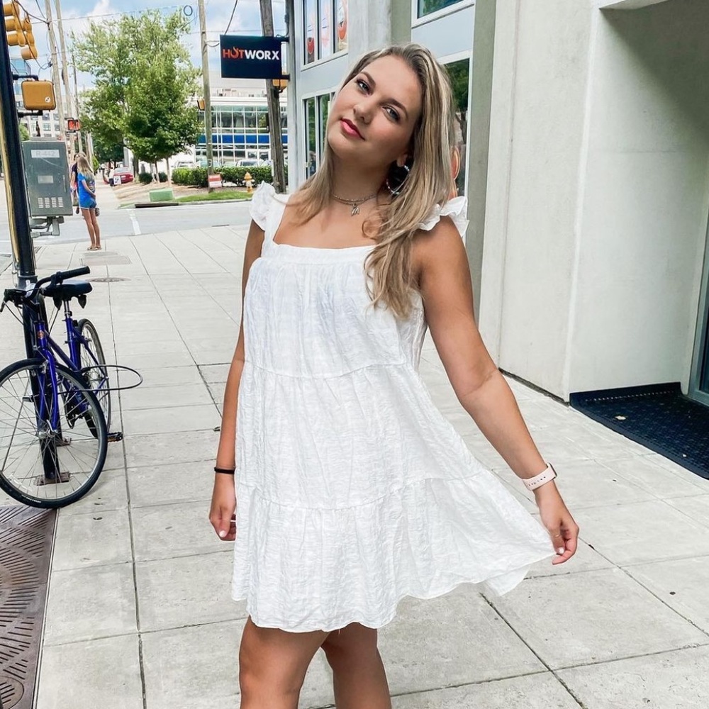 White Babydoll Dress.